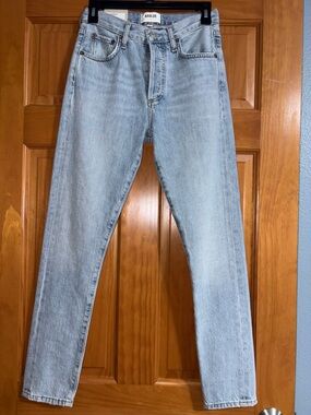 Agolde Austin Mid Rise Tapered Slim Size 23 NWT